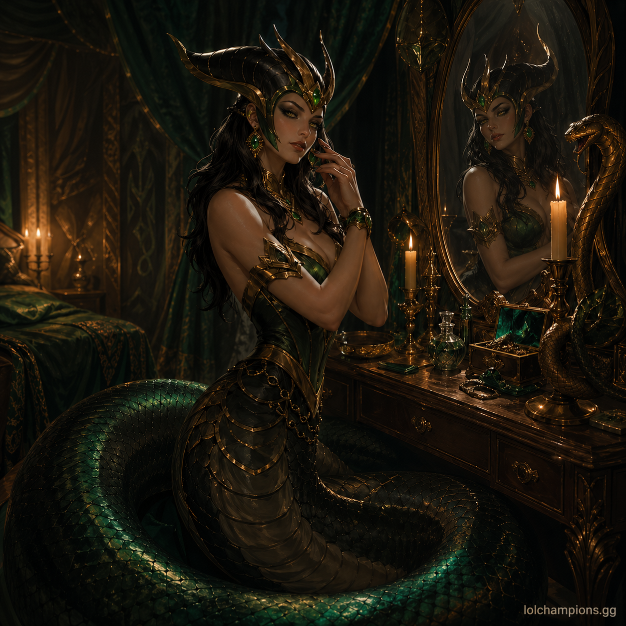 Cassiopeia Fan Art 3 for League of Legends
