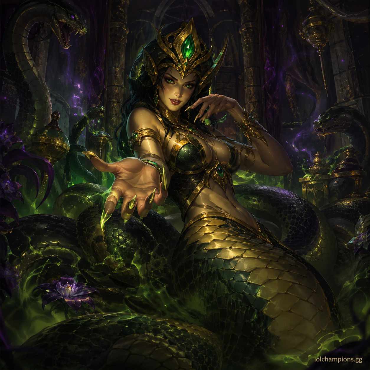 Cassiopeia Fan Art 4 for League of Legends