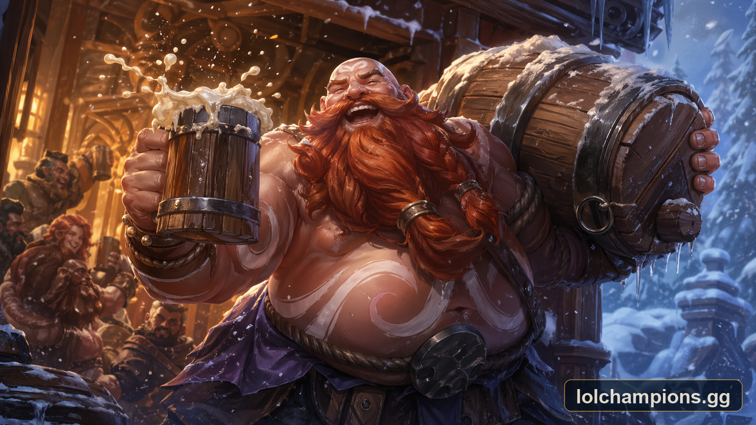 Gragas Fan Art for League of Legends