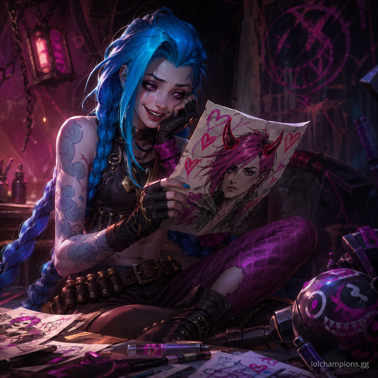 Jinx Fan Art 5 for League of Legends