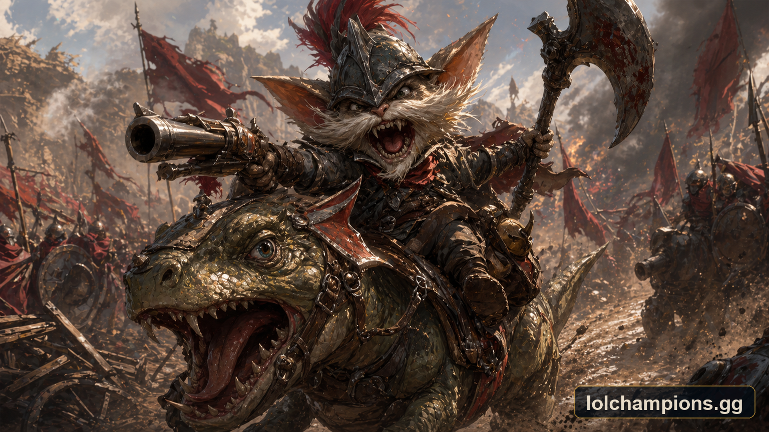Kled Fan Art for League of Legends