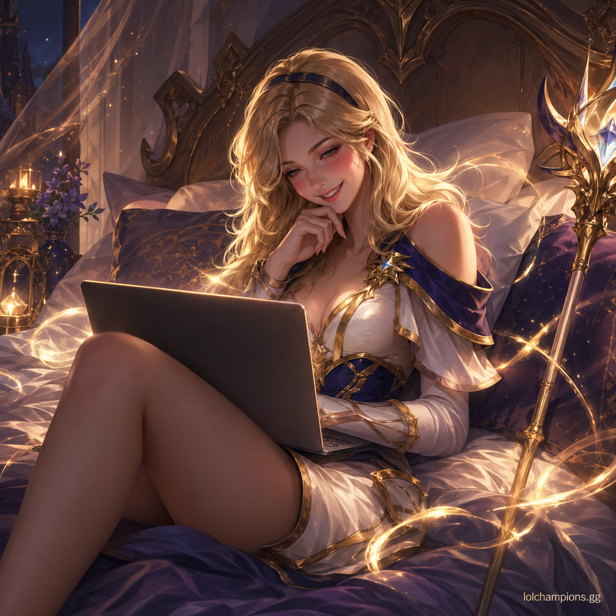 Lux Fan Art 2 for League of Legends