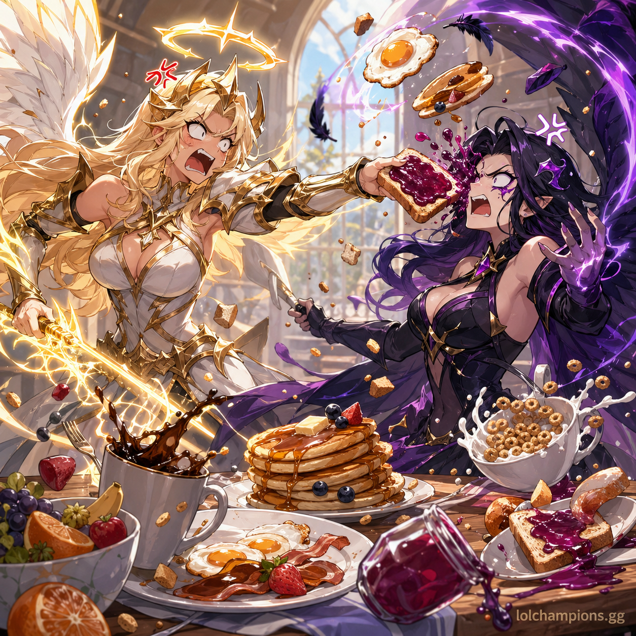 Morgana fan art for League of Legends