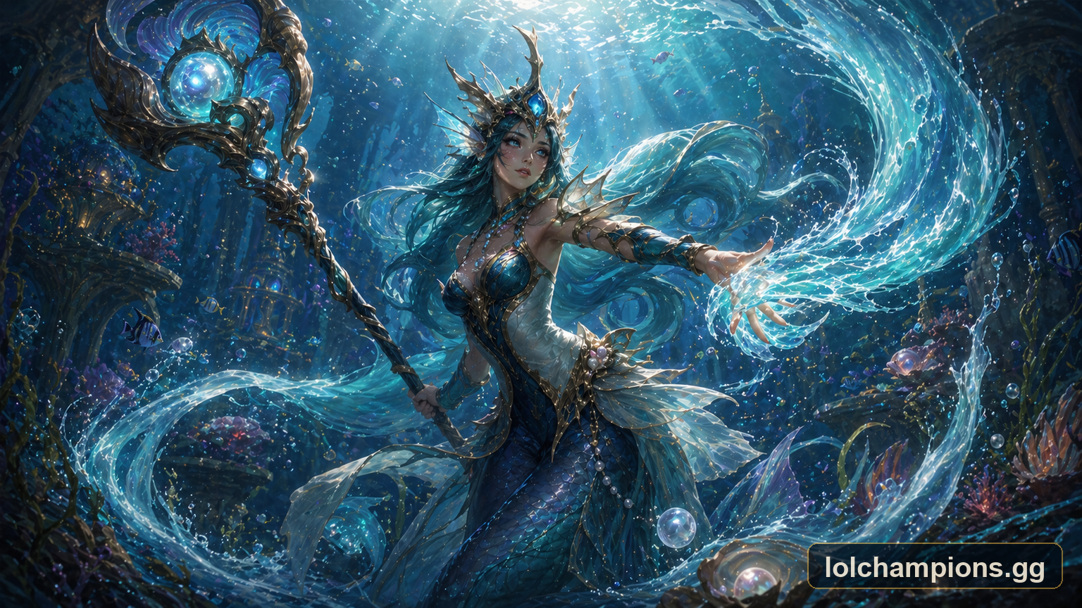 Nami Fan Art for League of Legends
