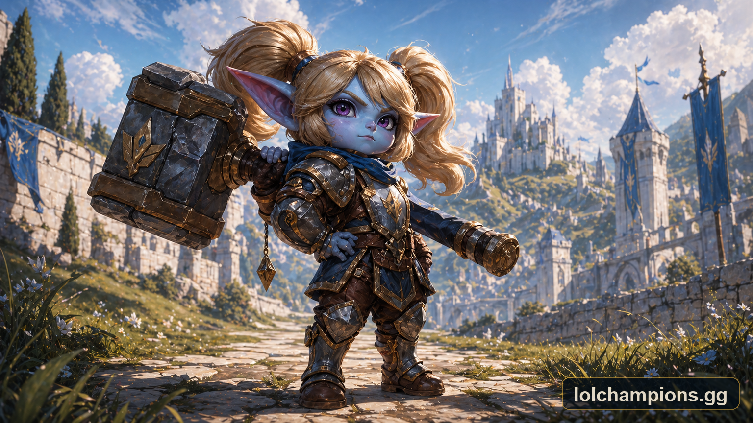 Poppy Fan Art for League of Legends