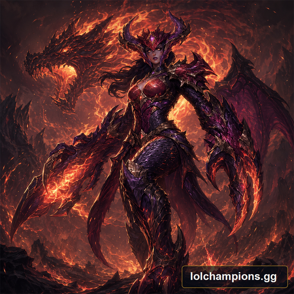 Shyvana Fan Art for League of Legends