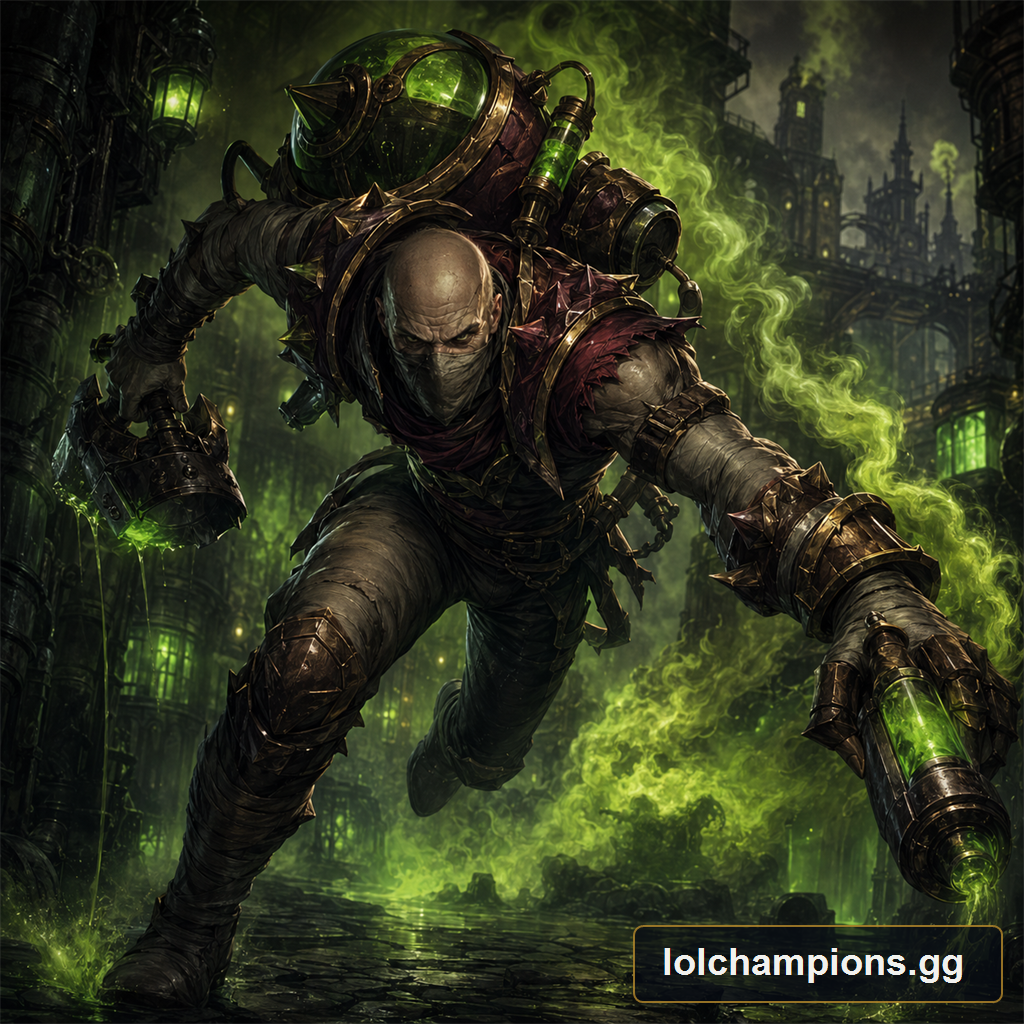 Singed Fan Art for League of Legends