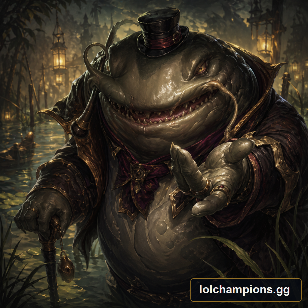 Tahm Kench fan art by lolchampions.gg
