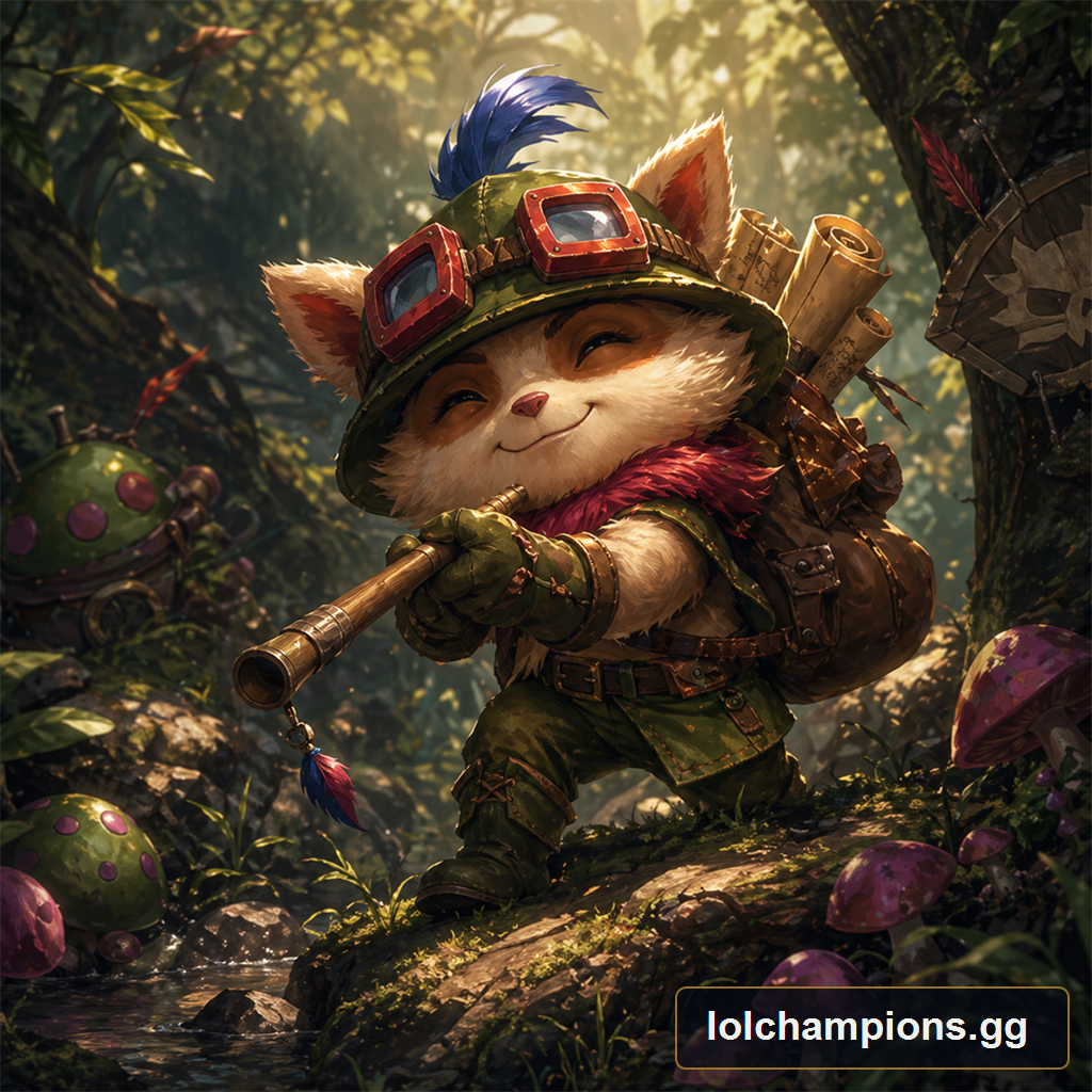 Teemo Fan Art for League of Legends