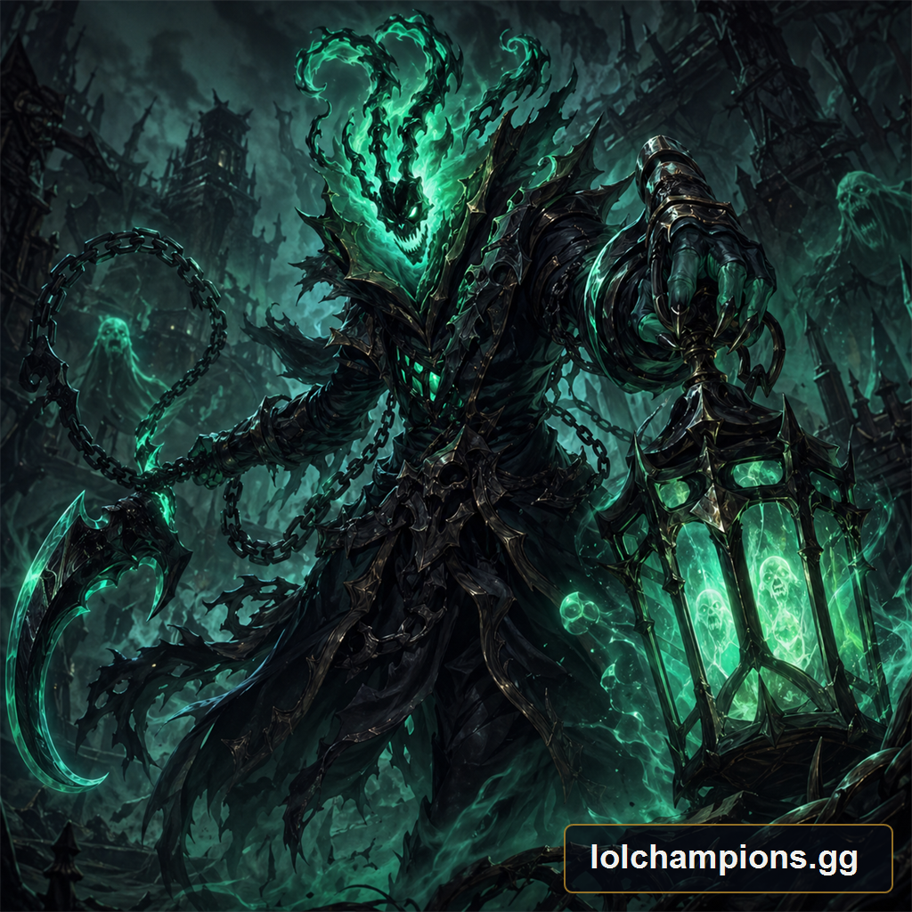 Thresh Fan Art for League of Legends