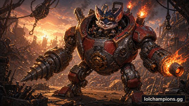 Rumble Fan Art for League of Legends