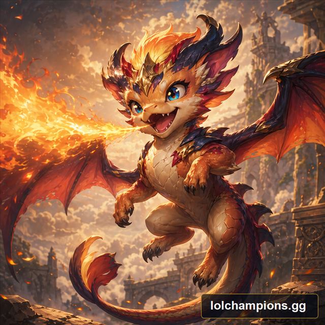 Smolder Fan Art for League of Legends