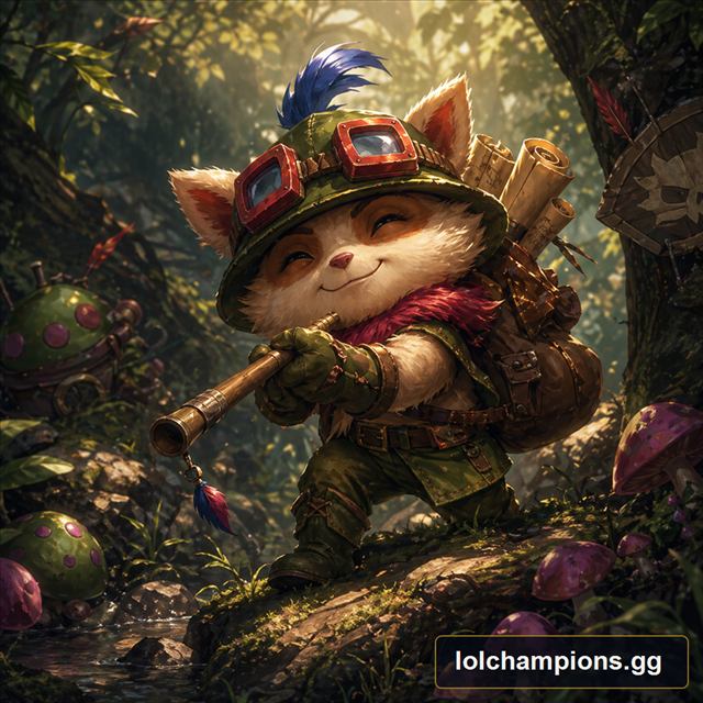 Teemo Fan Art for League of Legends