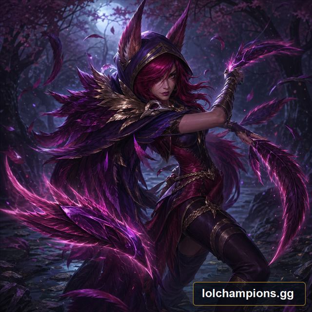 Xayah Fan Art 2 for League of Legends