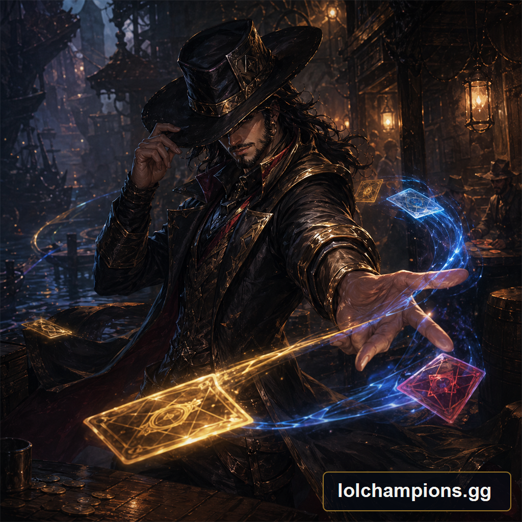 Twisted Fate Fan Art for League of Legends