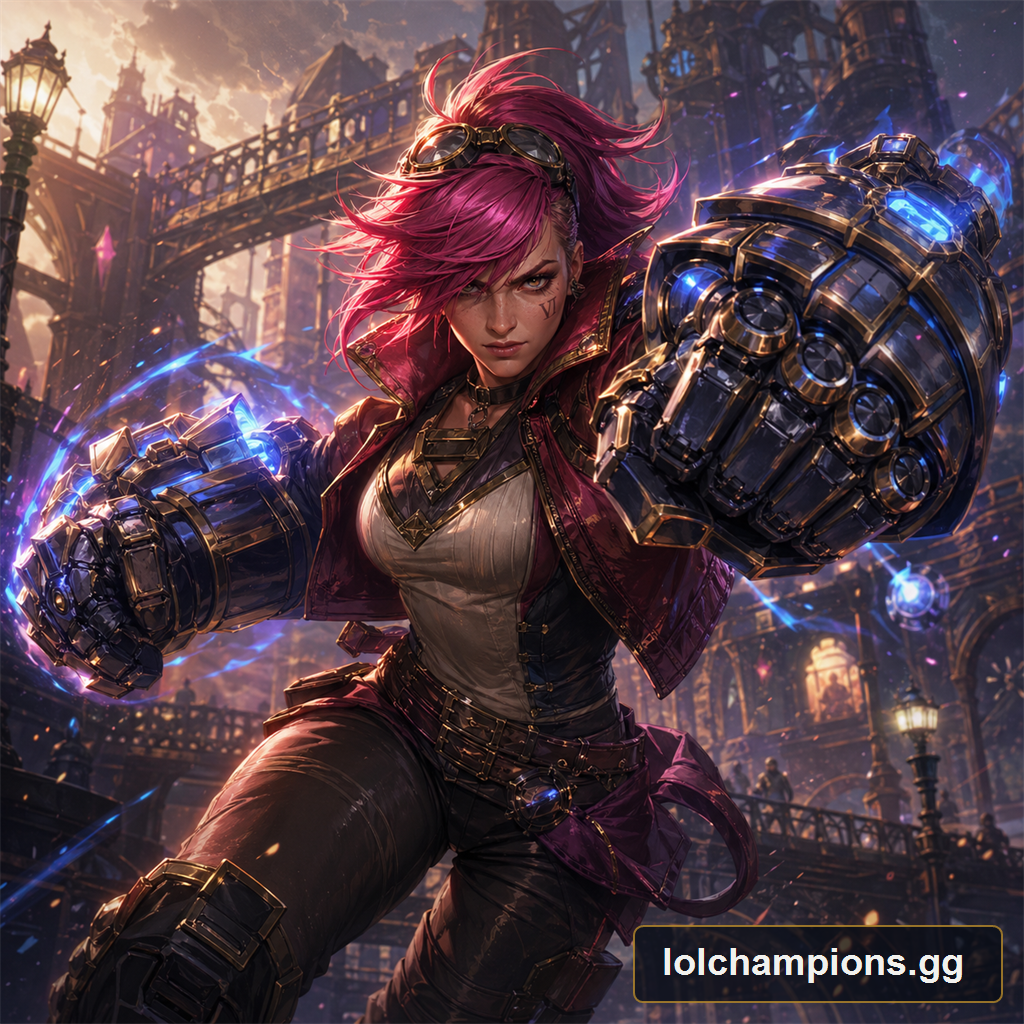 Vi Fan Art for League of Legends