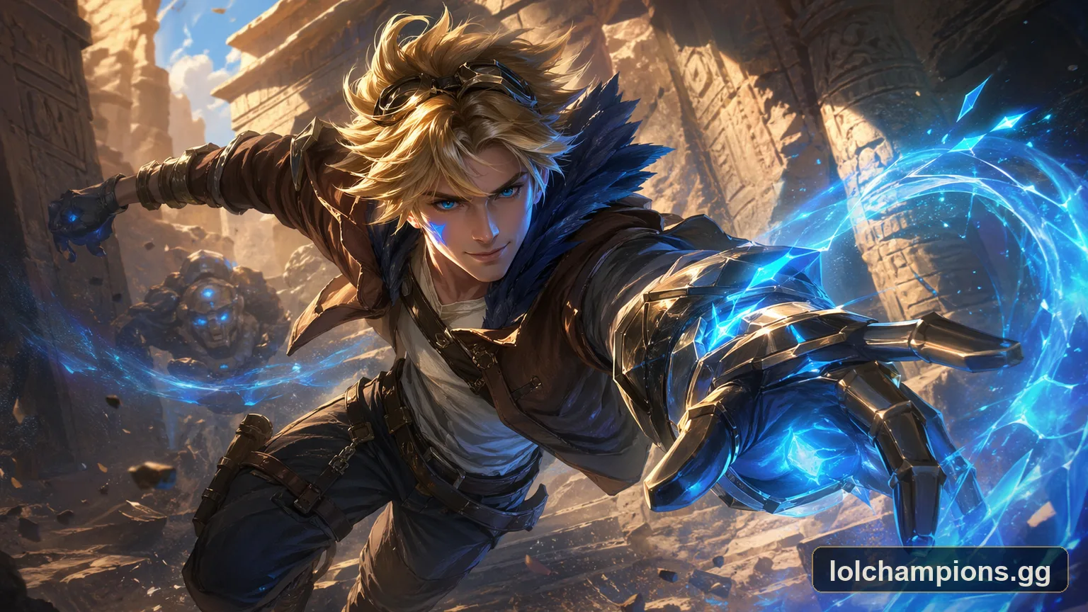 Ezreal fan art by lolchampions.gg
