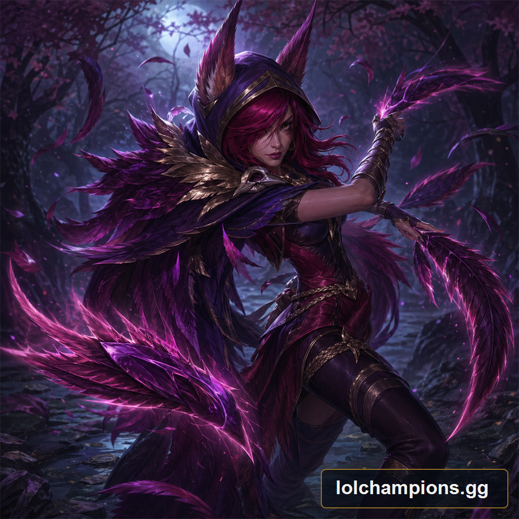 Xayah Fan Art 2 for League of Legends