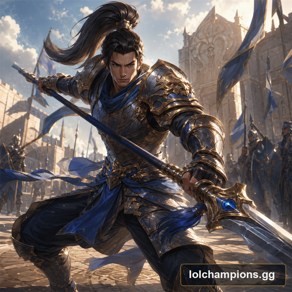 Xin Zhao Fan Art for League of Legends