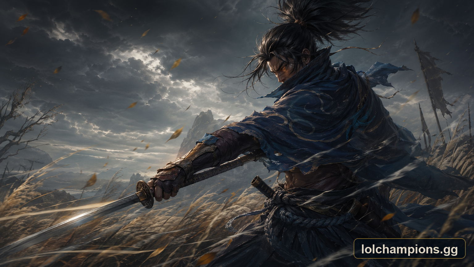 Yasuo Fan Art for League of Legends