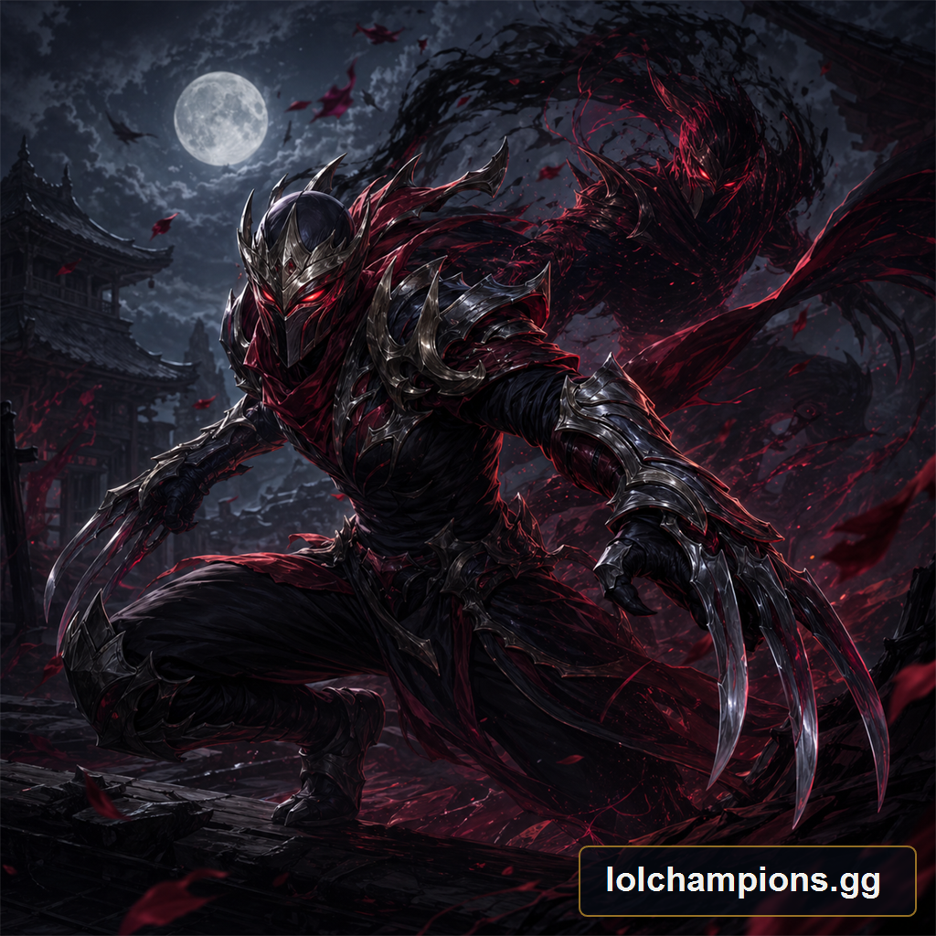 Zed Fan Art for League of Legends